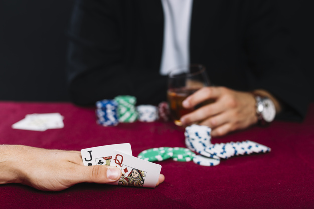 What does check call and fold mean in poker game