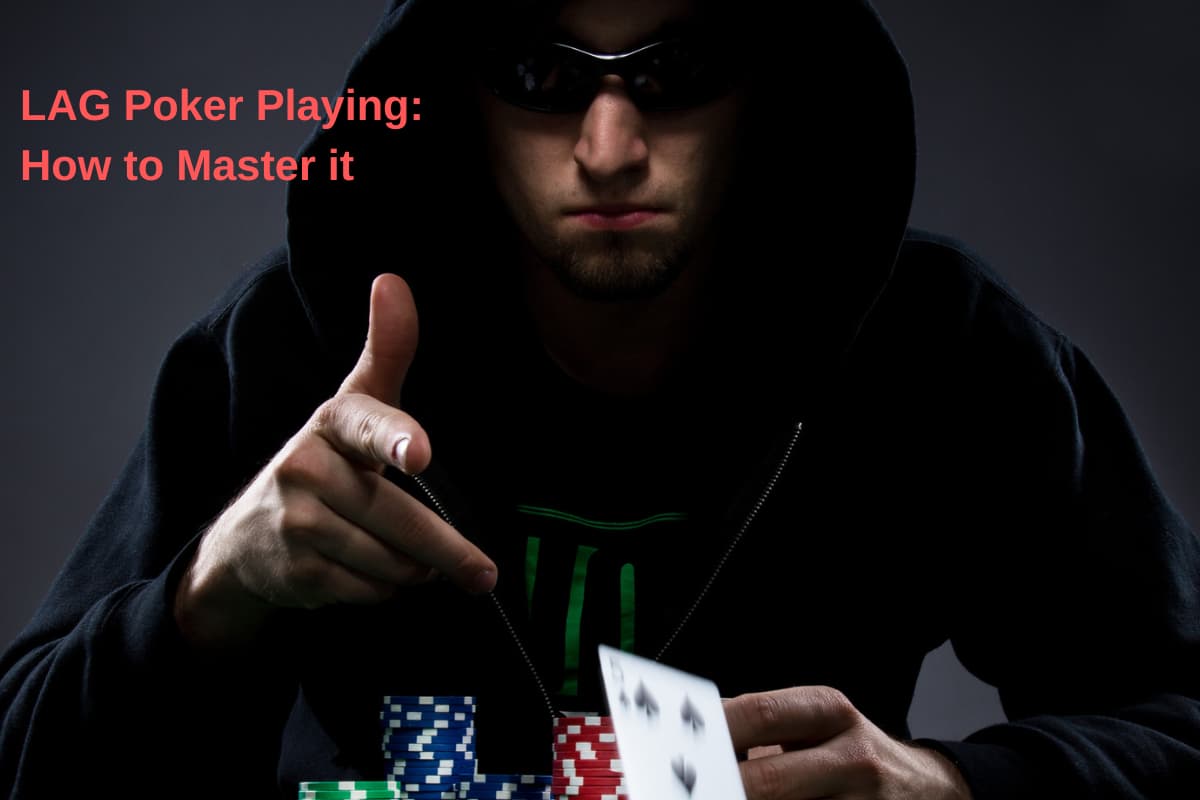 man playing loose aggressive poker (LAG)